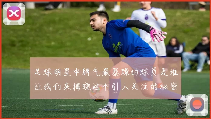 足球明星中脾气最暴躁的球员是谁让我们来揭晓这个引人关注的秘密